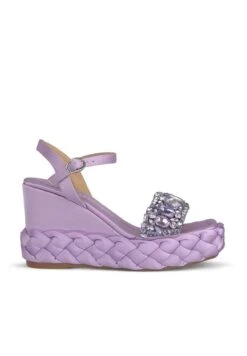 Alma En Pena Garatea - Sandalias De Cuña - Morado