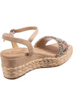 Alma En Pena Sandalias De Cuña - Beige -Alma En Pena 052e04eae85b485a834256973ca2e457