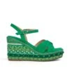 Alma En Pena Oteiza - Sandalias De Tacón - Verde Oscuro -Alma En Pena 09b811d2c94f48f595e5192750ffa624