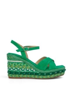 Alma En Pena Oteiza - Sandalias De Tacón - Verde Oscuro