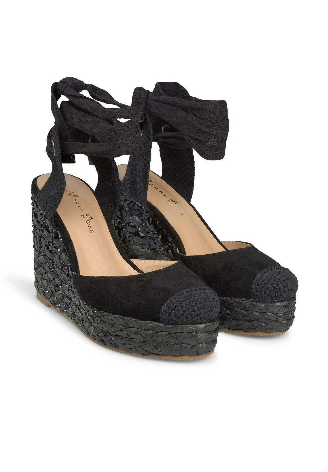 Alma En Pena Arbeloa - Zapatos De Salón Con Cordones - Black 4 Alma En Pena Arbeloa - Zapatos De Salón Con Cordones - Black - Imagen 2