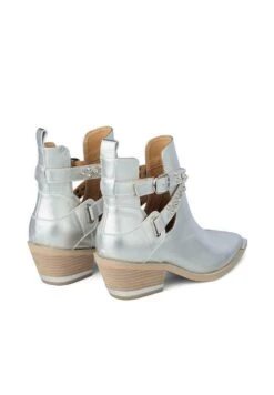 Alma En Pena Botines De Tacón - Plata -Alma En Pena 13efdc87bfc4461daebc6a899a79f6cb