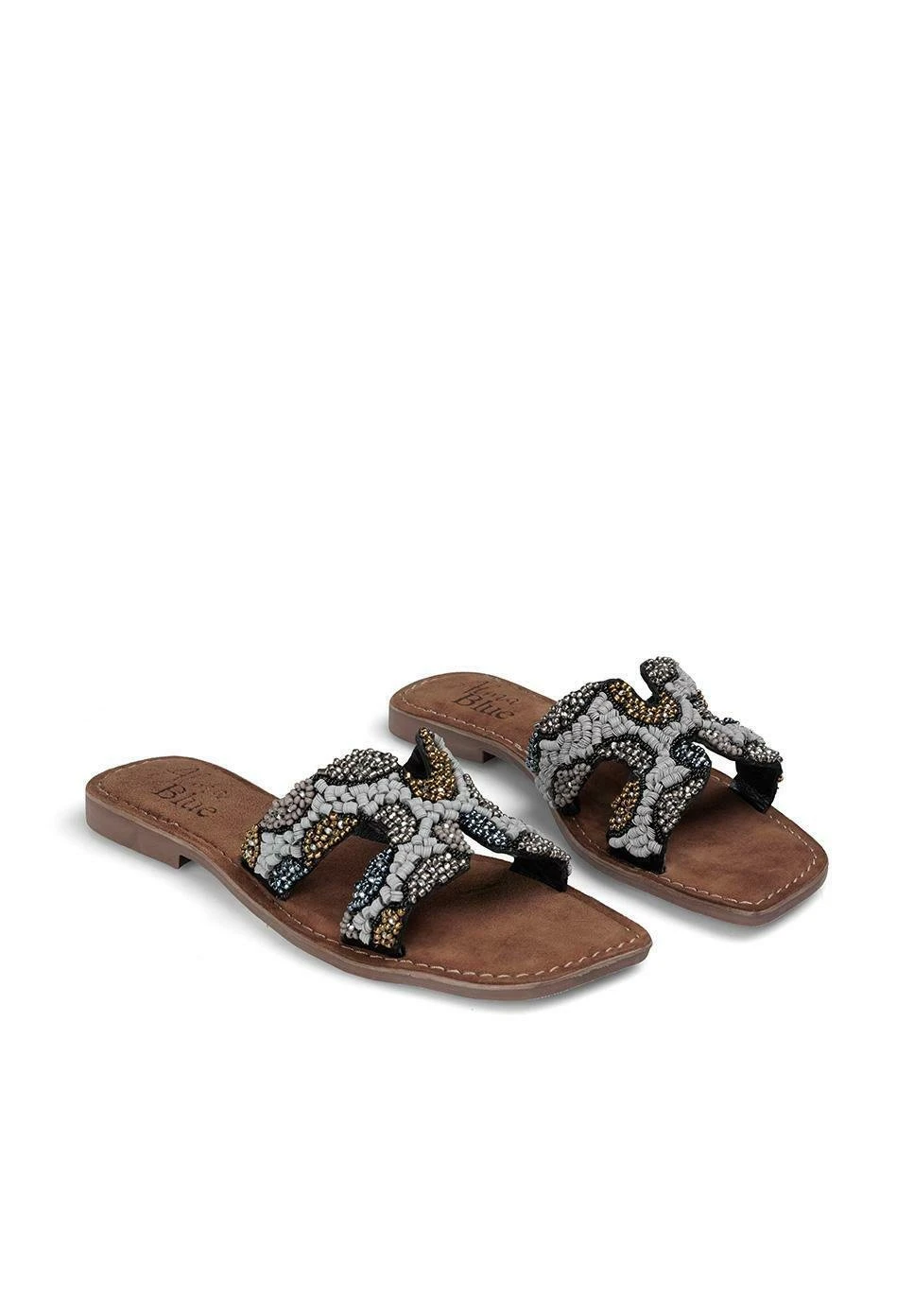 Alma En Pena Rigga - Sandalias Planas - Black 4 Alma En Pena Rigga - Sandalias Planas - Black - Imagen 2