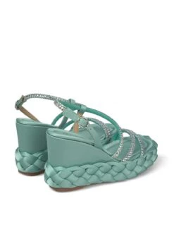 Alma En Pena Sainz - Sandalias Con Plataforma - Verde -Alma En Pena 1e98dbd036e54b3e8b5a44ea0787a4c3