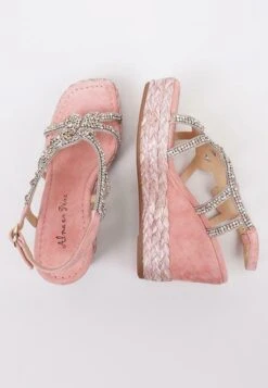 Alma En Pena Sandalias De Cuña - Pink -Alma En Pena 21a82920943f4d1b93882c765065dc4d