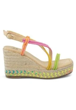 Alma En Pena Glera - Sandalias De Cuña - Multicolor