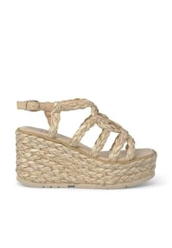 Alma En Pena Sundi - Sandalias De Cuña - Arena