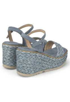 Alma En Pena Tesun - Sandalias De Cuña - Azul -Alma En Pena 2d02f4e3cb774859aacbb9a3d4496a95