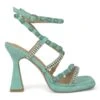 Alma En Pena Dougall - Sandalias De Tacón - Verde -Alma En Pena 32b2391b0b6945e8a8eb546eebc20e4f