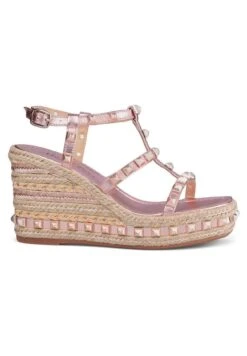 Alma En Pena Zavala - Sandalias De Cuña - Fucsia Neón