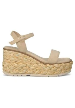 Alma En Pena Syrah - Sandalias De Cuña - Marrón Claro