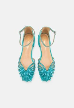 Alma En Pena Bailarinas Con Hebilla - Turquoise -Alma En Pena 43d6e54638a04ca48b6ae17c4ee0e25d