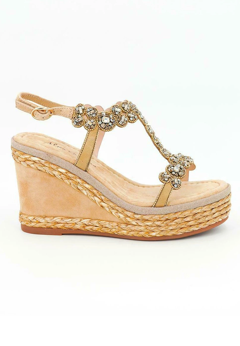 Alma En Pena Osaka - Sandalias De Cuña - Sand 3 Alma En Pena Osaka - Sandalias De Cuña - Sand