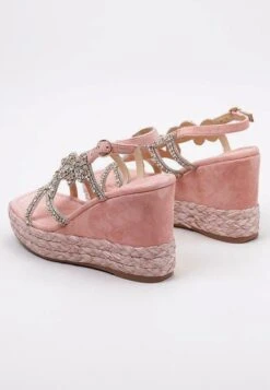 Alma En Pena Sandalias De Cuña - Pink -Alma En Pena 46fdab83af23449cb0e3b54dd65717f4
