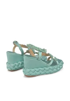 Alma En Pena Osinaga - Sandalias Con Plataforma - Verde -Alma En Pena 4bb95b56c82c41ef841fe9a489bd4049