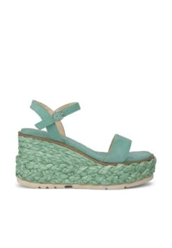 Alma En Pena Syrah - Sandalias De Cuña - Verde