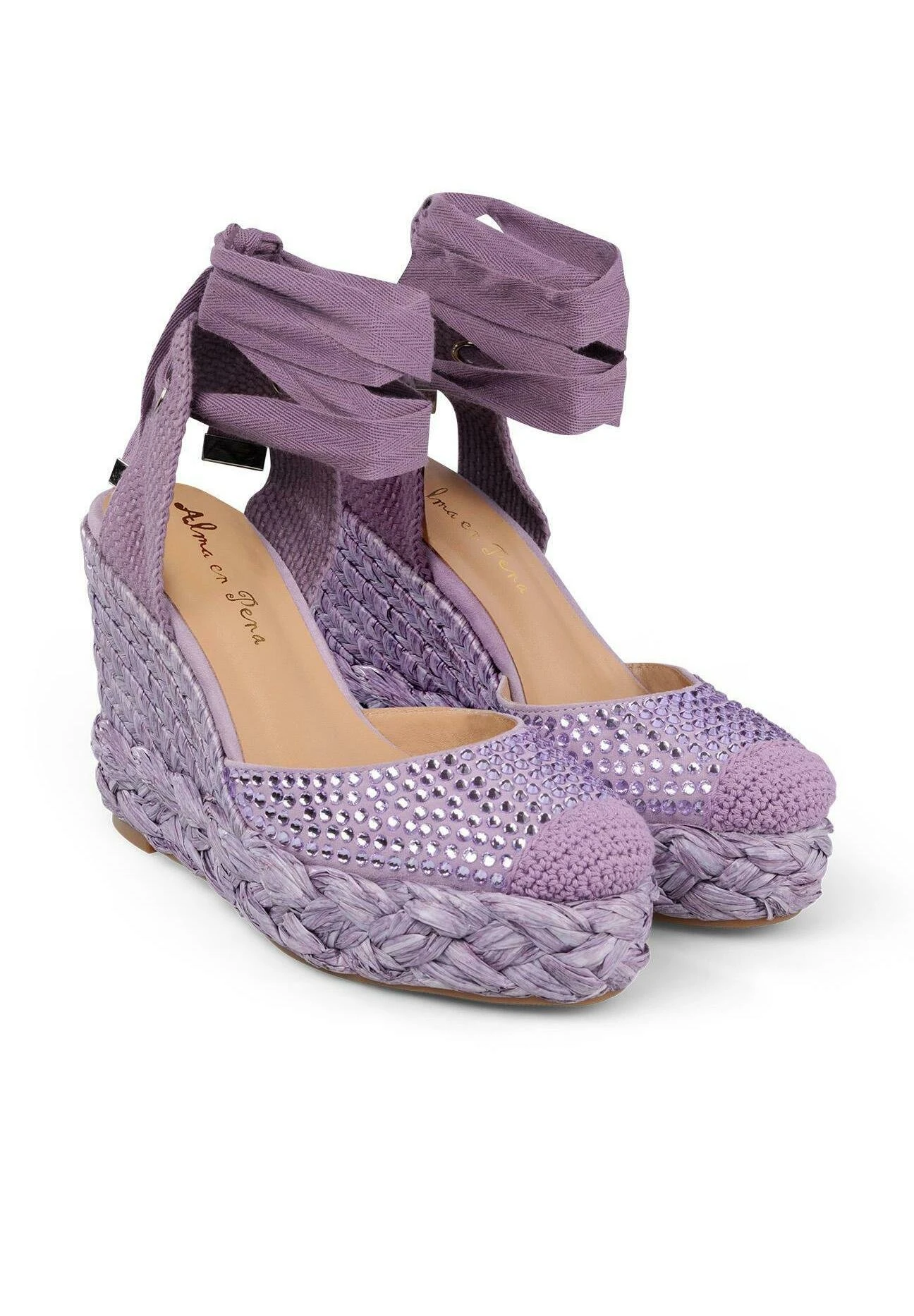 Alma En Pena Buldon - Zapatos De Salón Con Cordones - Morado 4 Alma En Pena Buldon - Zapatos De Salón Con Cordones - Morado - Imagen 2