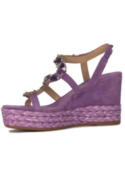 Alma En Pena Sandalias De Cuña - Purple -Alma En Pena 5af946f57fd840258d131c8aa0f9d569