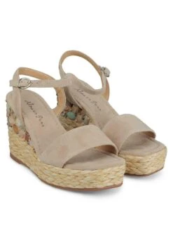 Alma En Pena Laspalas - Sandalias De Cuña - Arena -Alma En Pena 5dca80f90ae042f4a643f32adf003c28