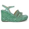 Alma En Pena Ruiz - Sandalias De Cuña - Verde -Alma En Pena 63f2ce4f143949f2b4bead28100e5dd1