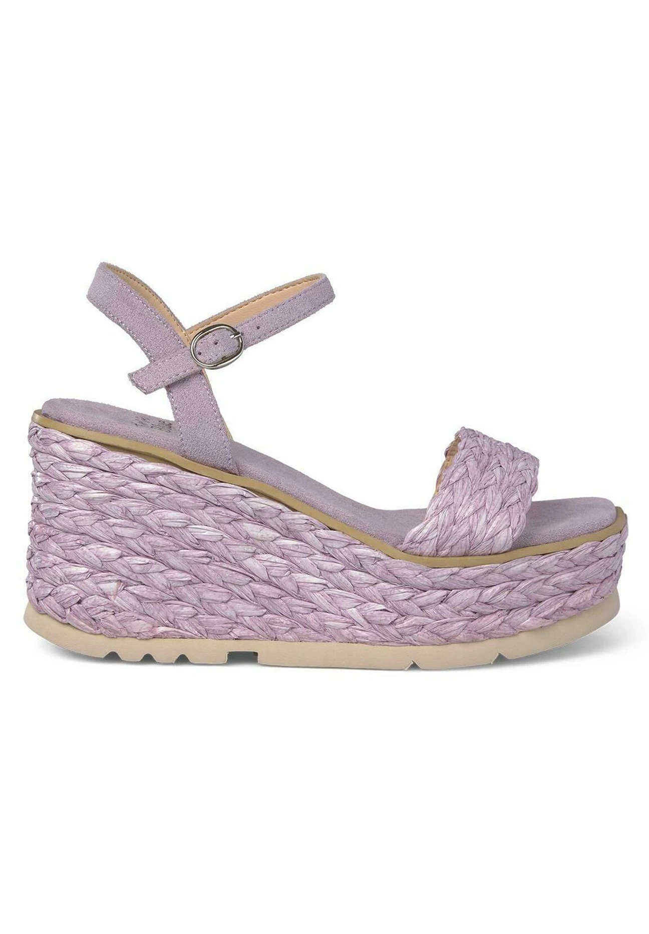 Alma En Pena Tesun - Sandalias De Cuña - Morado 3 Alma En Pena Tesun - Sandalias De Cuña - Morado