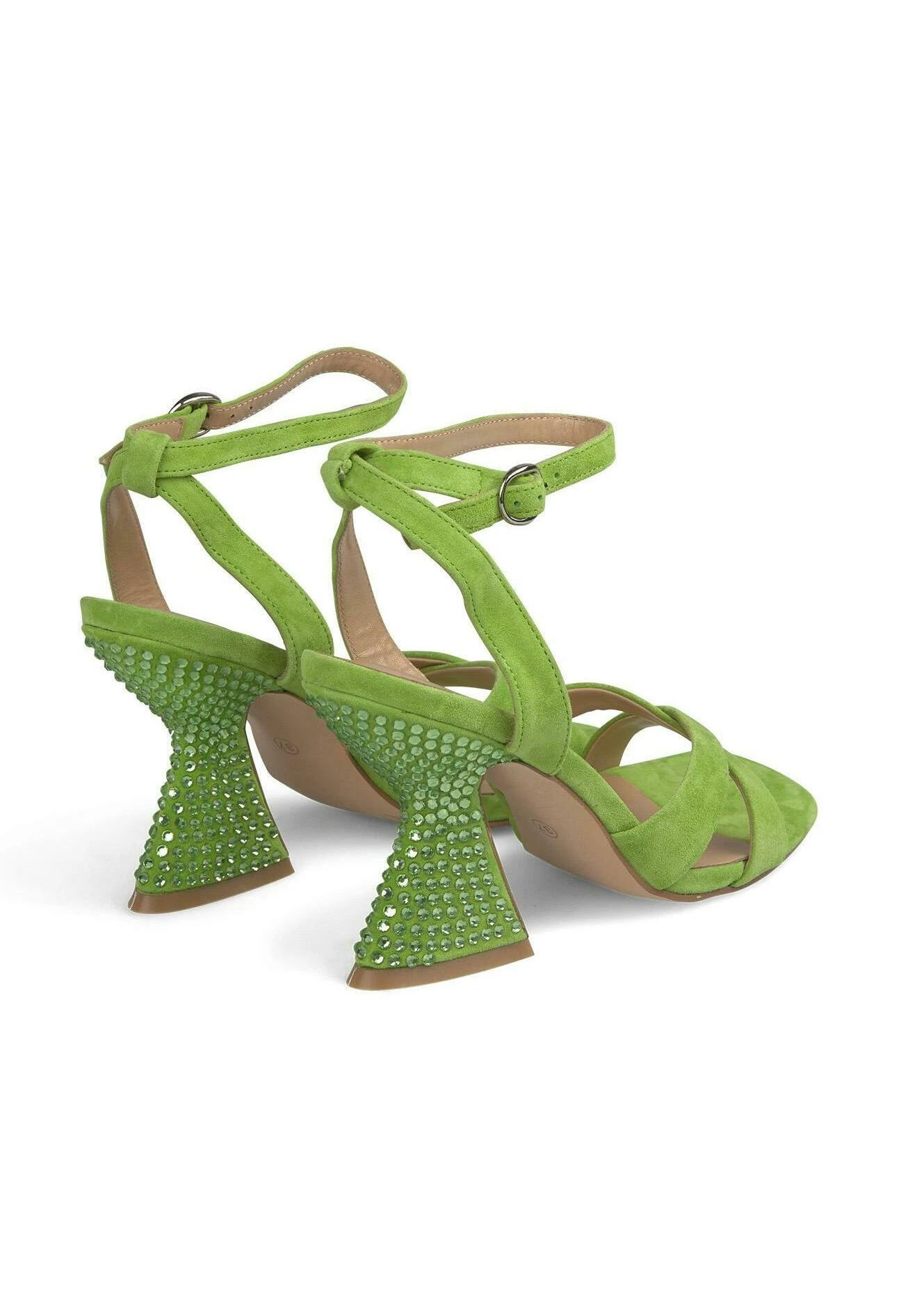 Alma En Pena Basqueland - Sandalias De Tacón - Verde 5 Alma En Pena Basqueland - Sandalias De Tacón - Verde - Imagen 3