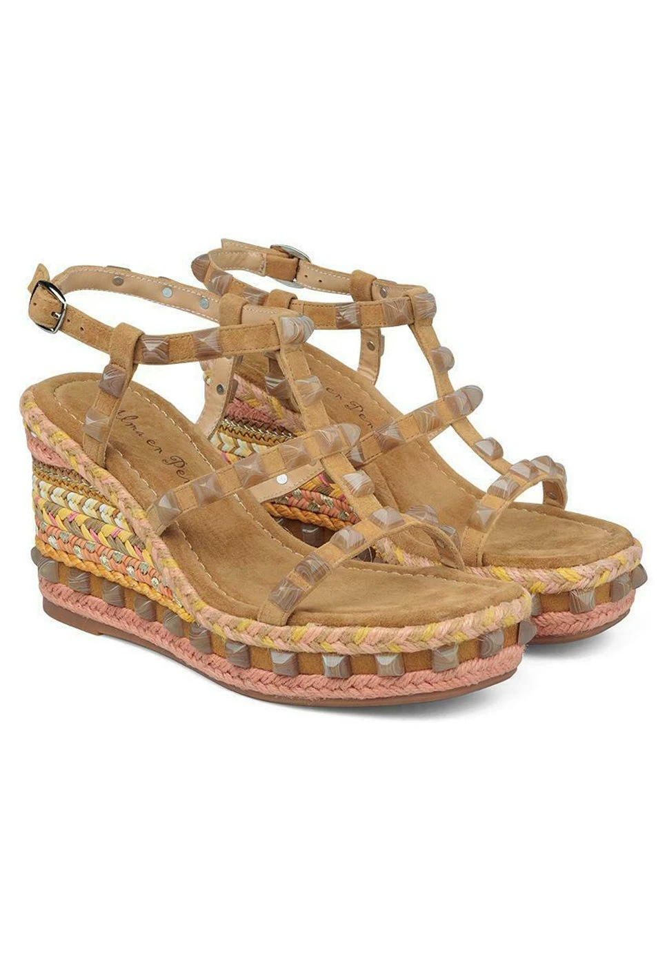 Alma En Pena Zavala - Sandalias De Tacón - Camel 4 Alma En Pena Zavala - Sandalias De Tacón - Camel - Imagen 2