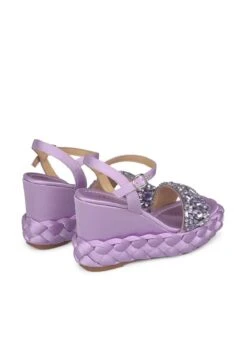 Alma En Pena Garatea - Sandalias De Cuña - Morado -Alma En Pena 73d7079aa9034901a1c7df3b6349fcf4