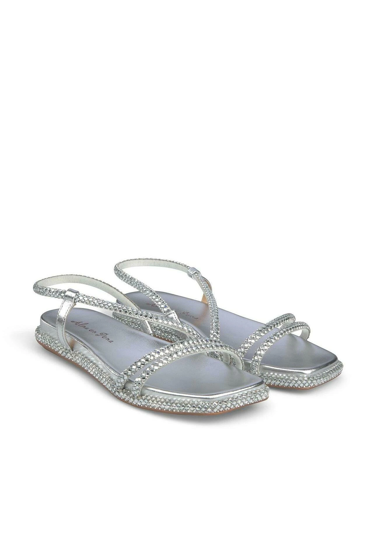 Alma En Pena Perea - Sandalias - Plata 4 Alma En Pena Perea - Sandalias - Plata - Imagen 2