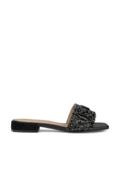Alma En Pena Veren - Sandalias Planas - Black