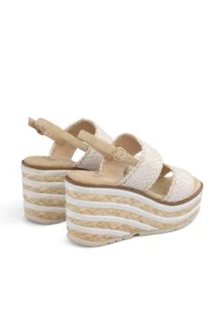 Alma En Pena Kirsch - Sandalias De Cuña - Blanco -Alma En Pena 79337fcd85554c3c902dc4e93ff99c56
