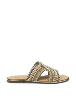 Alma En Pena Bonad - Sandalias Planas - Bronce