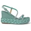 Alma En Pena Sainz - Sandalias Con Plataforma - Verde -Alma En Pena 7df1b81d030b465f8b130979338a9fe3
