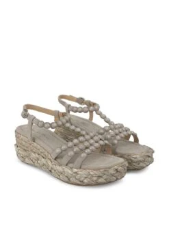 Alma En Pena Sandalias De Cuña - Gris -Alma En Pena 7e86c03ad68642629c64e09f6221300c