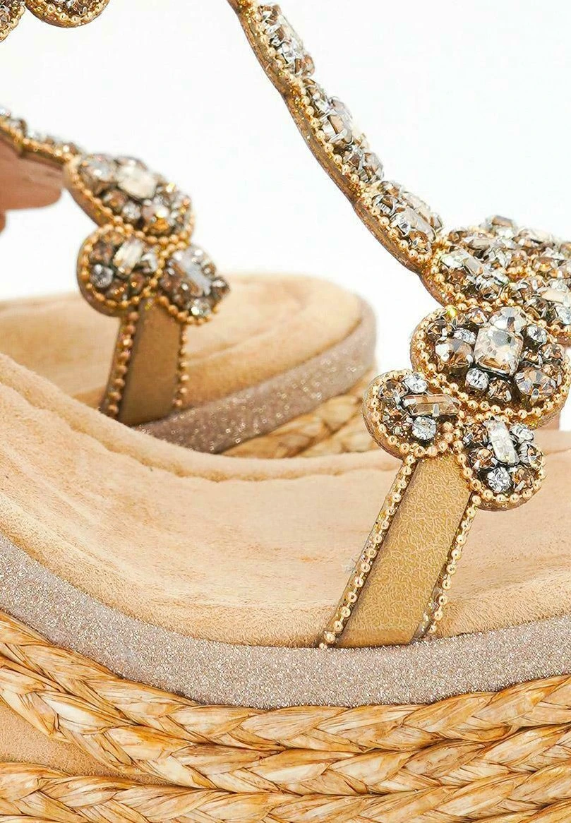 Alma En Pena Osaka - Sandalias De Cuña - Sand 7 Alma En Pena Osaka - Sandalias De Cuña - Sand - Imagen 5