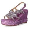 Alma En Pena Sandalias De Cuña - Violett -Alma En Pena 7fdf33ab1a534627b6568af51bbd7870