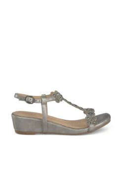 Alma En Pena Leia - Sandalias De Cuña - Plata