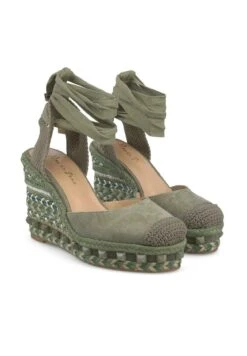 Alma En Pena Gomez - Sandalias De Cuña - Verde -Alma En Pena 819c8aab717540c3ab667ddab5854d19