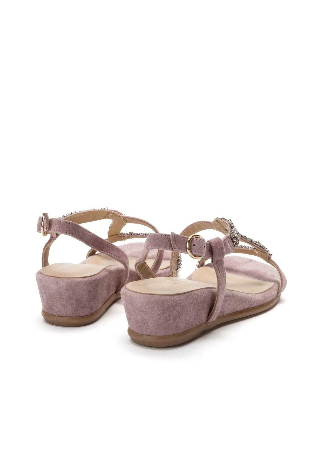 Alma En Pena Cara - Sandalias De Cuña - Morado 5 Alma En Pena Cara - Sandalias De Cuña - Morado - Imagen 3