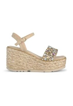 Alma En Pena Eket - Sandalias De Cuña - Arena