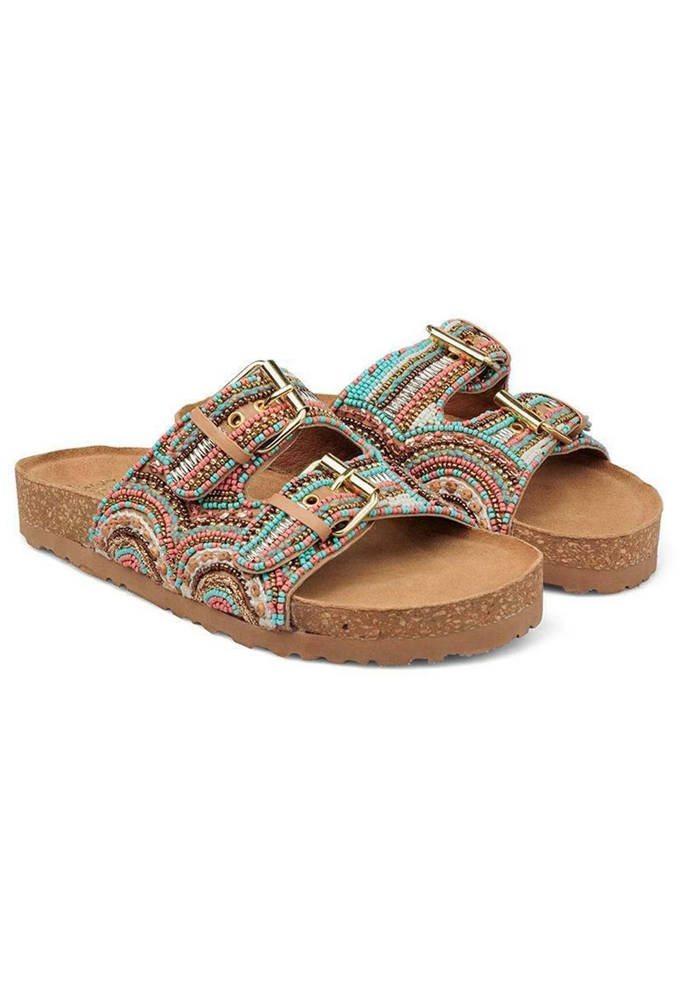 Alma En Pena Kalden - Sandalias Planas - Multicolor 4 Alma En Pena Kalden - Sandalias Planas - Multicolor - Imagen 2