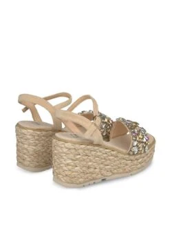 Alma En Pena Eket - Sandalias De Cuña - Arena -Alma En Pena 885c867c2067464d997fac6d6e037518