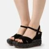 Alma En Pena Sandalias Con Plataforma - Black -Alma En Pena 9041fd90f577473695e3311770def761