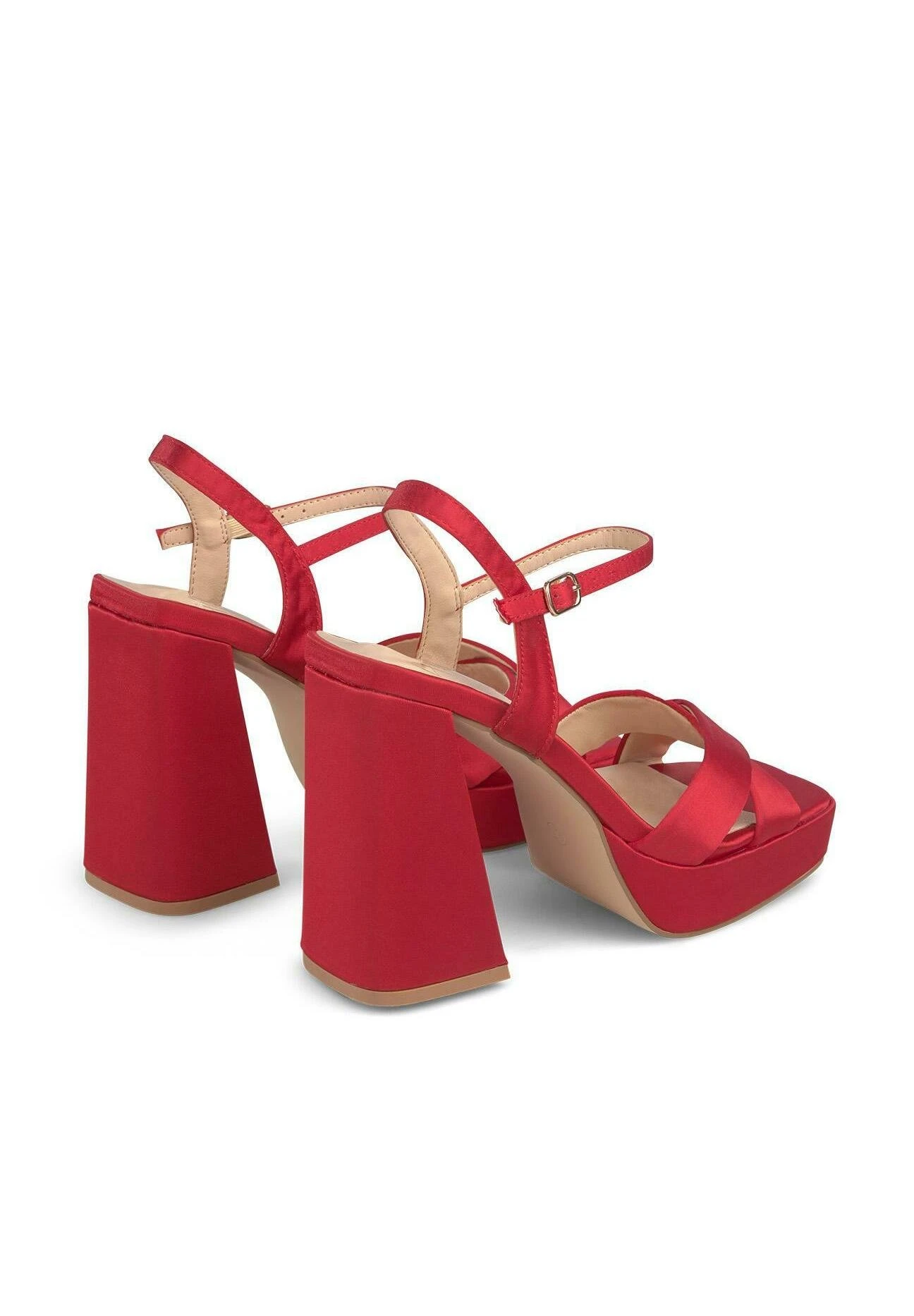 Alma En Pena Manhattan - Sandalias De Tacón - Rojo 5 Alma En Pena Manhattan - Sandalias De Tacón - Rojo - Imagen 3