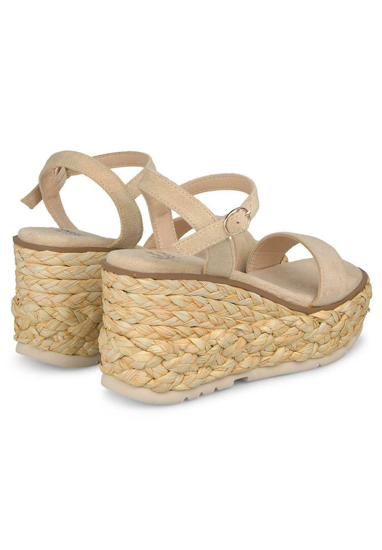 Alma En Pena Syrah - Sandalias De Cuña - Marrón Claro 5 Alma En Pena Syrah - Sandalias De Cuña - Marrón Claro - Imagen 3