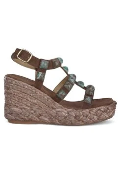 Alma En Pena Bermudez - Sandalias De Cuña - Marron