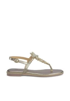 Alma En Pena Tobias - Sandalias De Dedo - Bronce