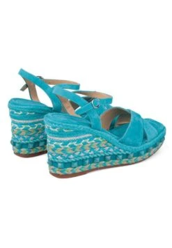 Alma En Pena Oteiza - Sandalias De Cuña - Azul -Alma En Pena afb32dc9f5e942148329415c3a956494