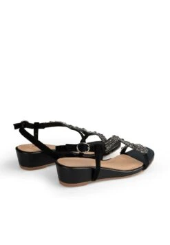 Alma En Pena Cara - Sandalias De Cuña - Black -Alma En Pena b2ff4dbdcc7c4330a07a58270c81ec49