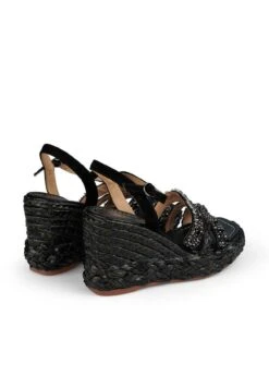 Alma En Pena Ruiz - Sandalias De Cuña - Black -Alma En Pena b5a74d7e4744498da3a113d4f2fe7057